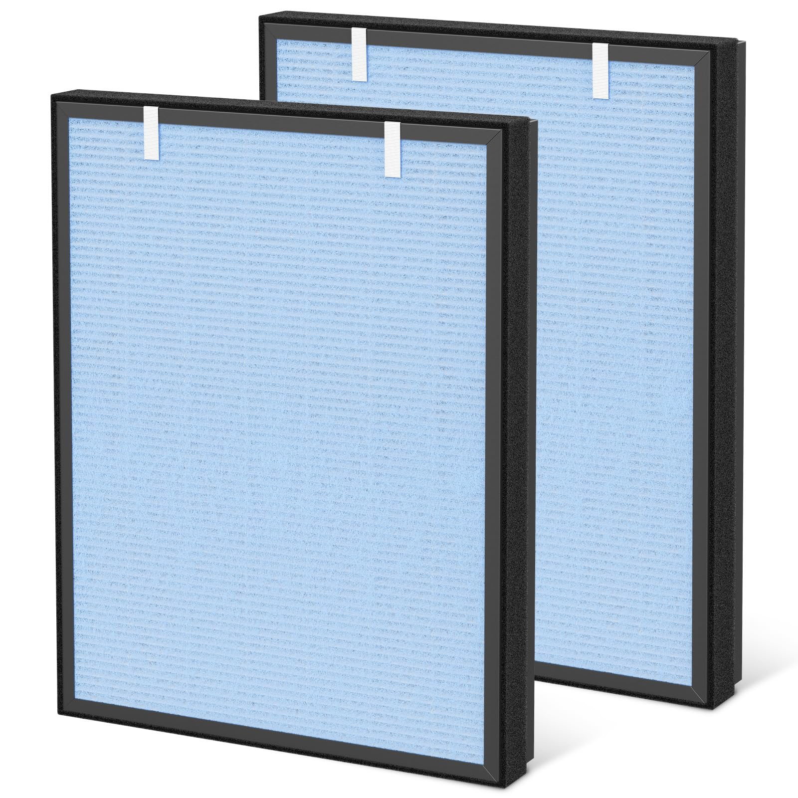 Photo 1 of 2 Pack HSP002 Replacement Filter Compatible with HATHASPACE HSP002 Smart Air Purifiers, 4-in-1 HEPA and Activated Carbon Filter