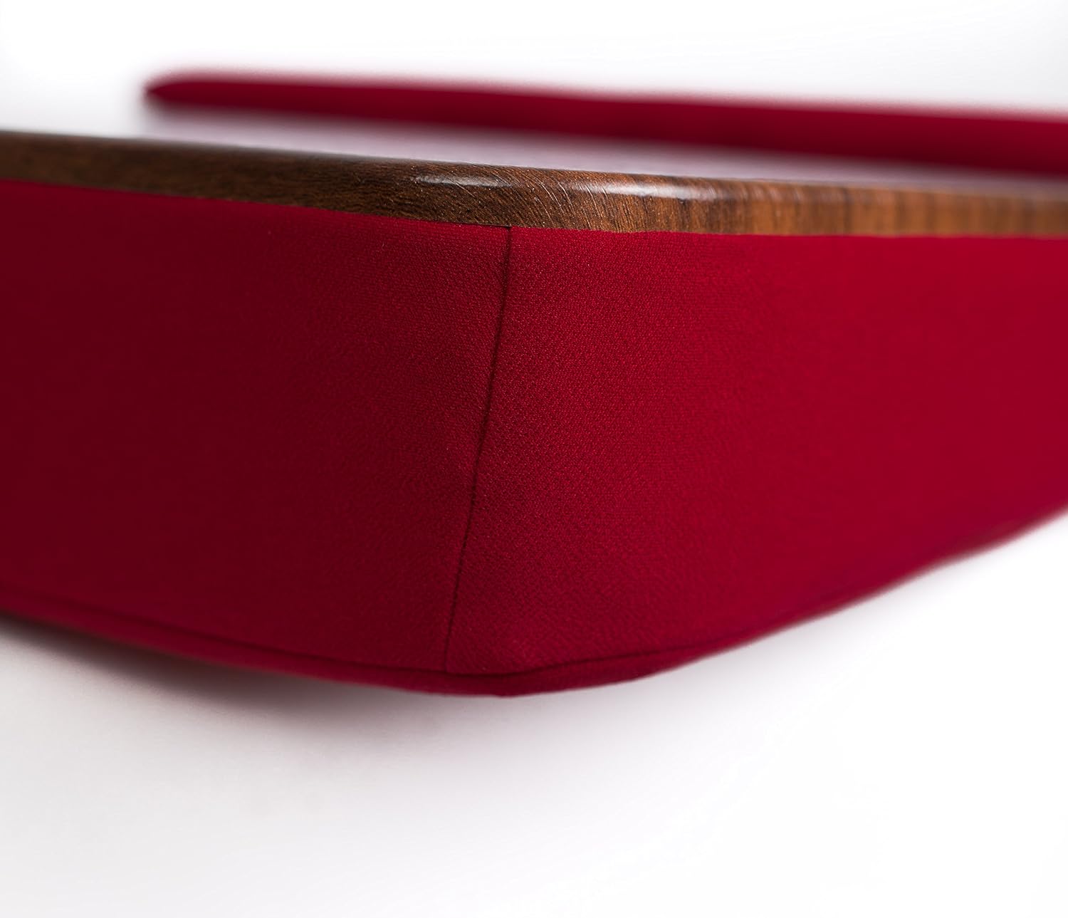 Memory Foam Lap Desk with USB Light, Burgundy