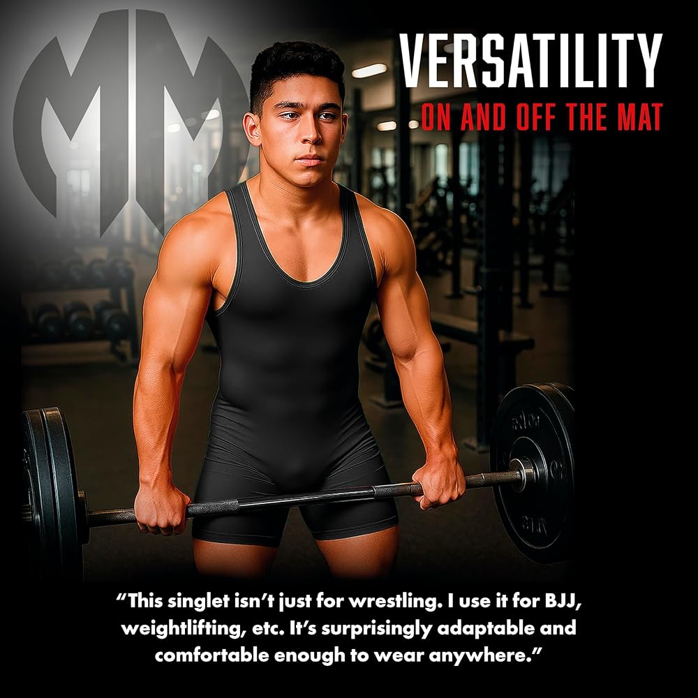 Amazon.co.jp: Matman Edge レスリング シングレット メンズ ボーイズ