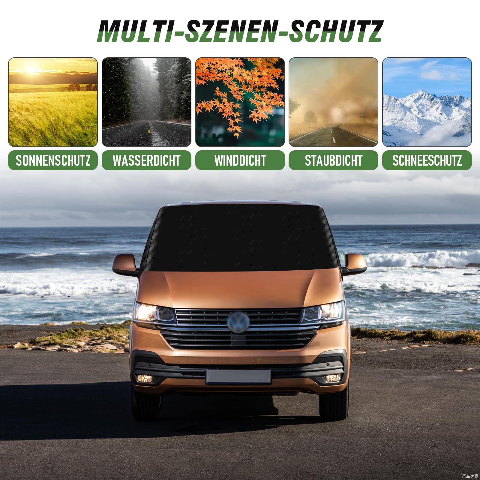 Hőpaplan VW T5/T6 utastér Komfort, Long kivitel - Shop 20/555-00-44 Kemping