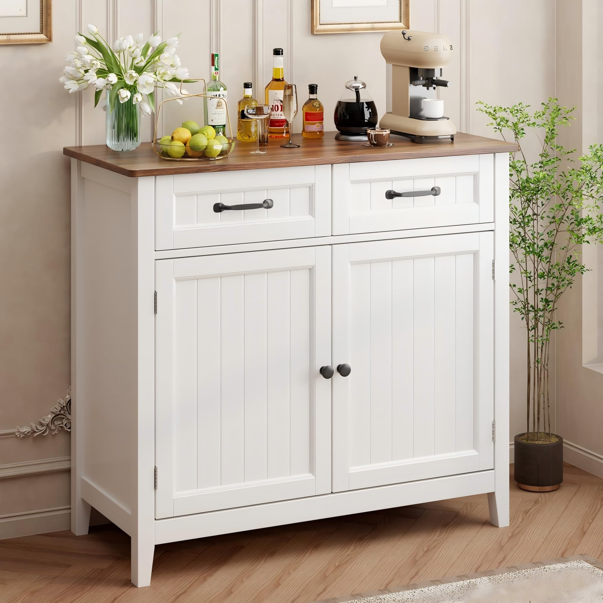 Gizoon Kitchen Sideboard Buffet Cabinet