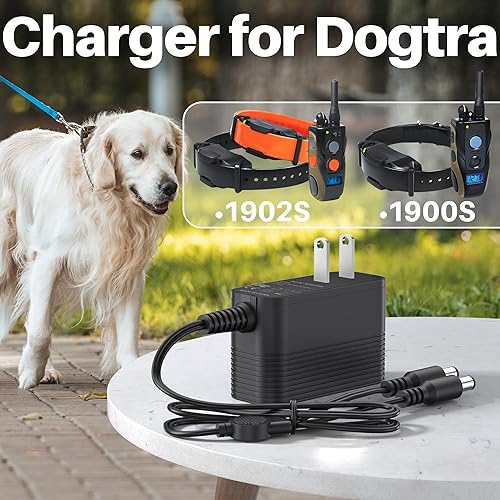 Miniatura 2 de Adaptador de CA de 10 V para cargador Dogtra ARC 1900S 1902S 2300NCP 2500B 3500NCP 3502NCP HK-AJ-100A150-US Collar remoto E para perros Fuente de