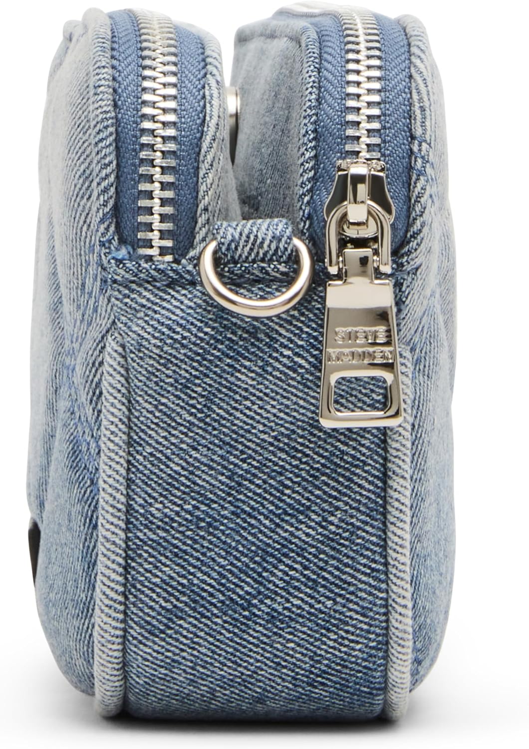Steve Madden Daisy Ombre Quilted Crossbody, Light Denim