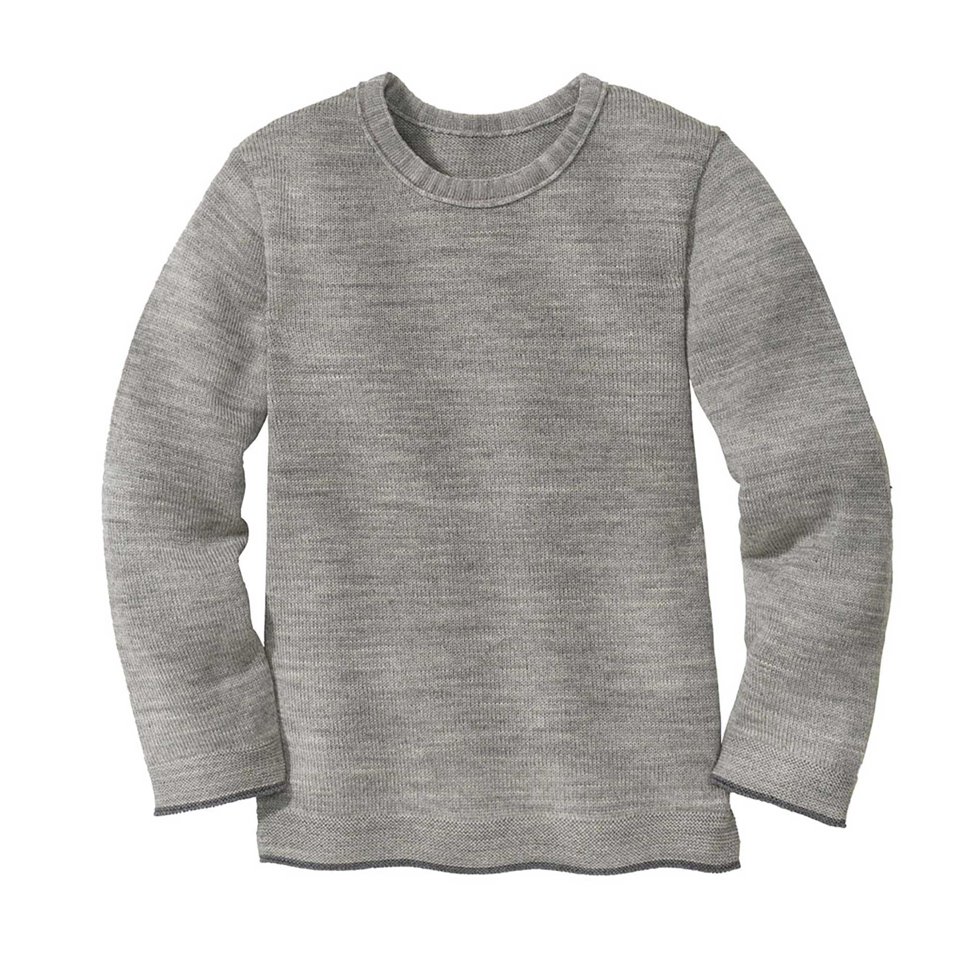 Disana Strick-Pullover, 100% Bio-Merinowolle GOTS, IVN Best | Zeitloses Design | Kleinkind, Kind, Unisex | Made in Germany
