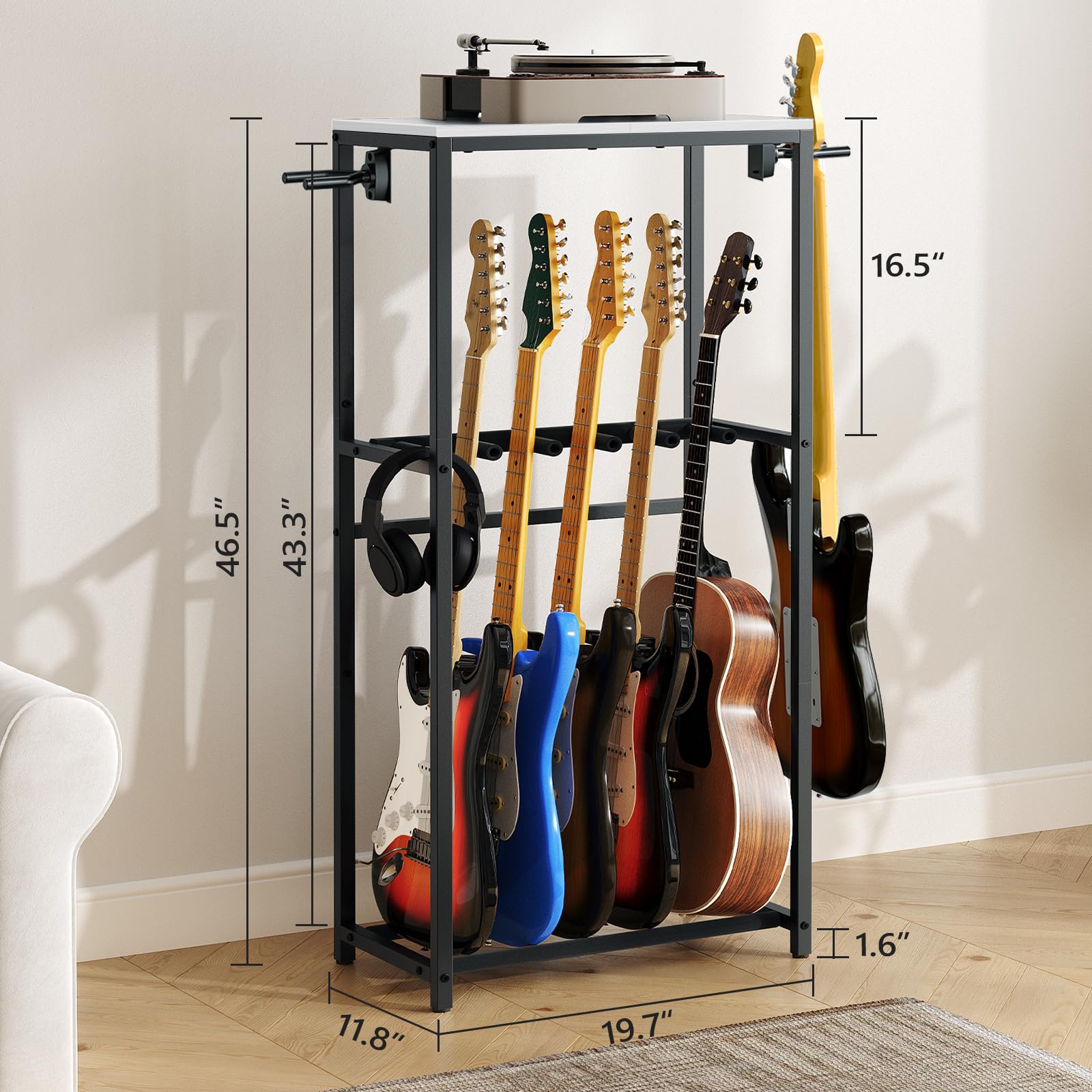 MAHANCRIS Gitarrenständer AGSHW6501