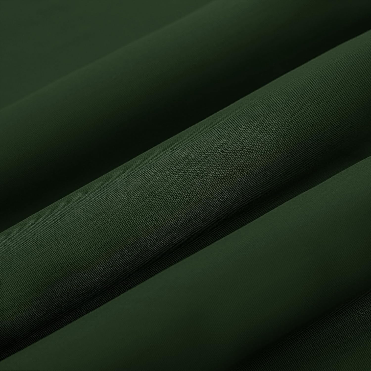 KKJIAF 5 Yard Olive Green Cotton Fabric 61 Inch Wide, Soft & Breathable Cotton Broadcloth Fabric for Sewing Clothes, Apparel, Costume, Craft