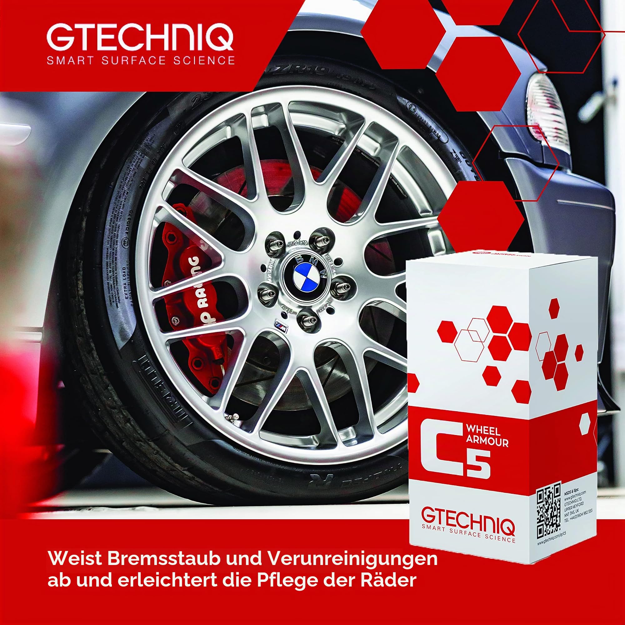 Gtechniq Felgenversiegelung Langzeit C5 Wheel Armour 30ml