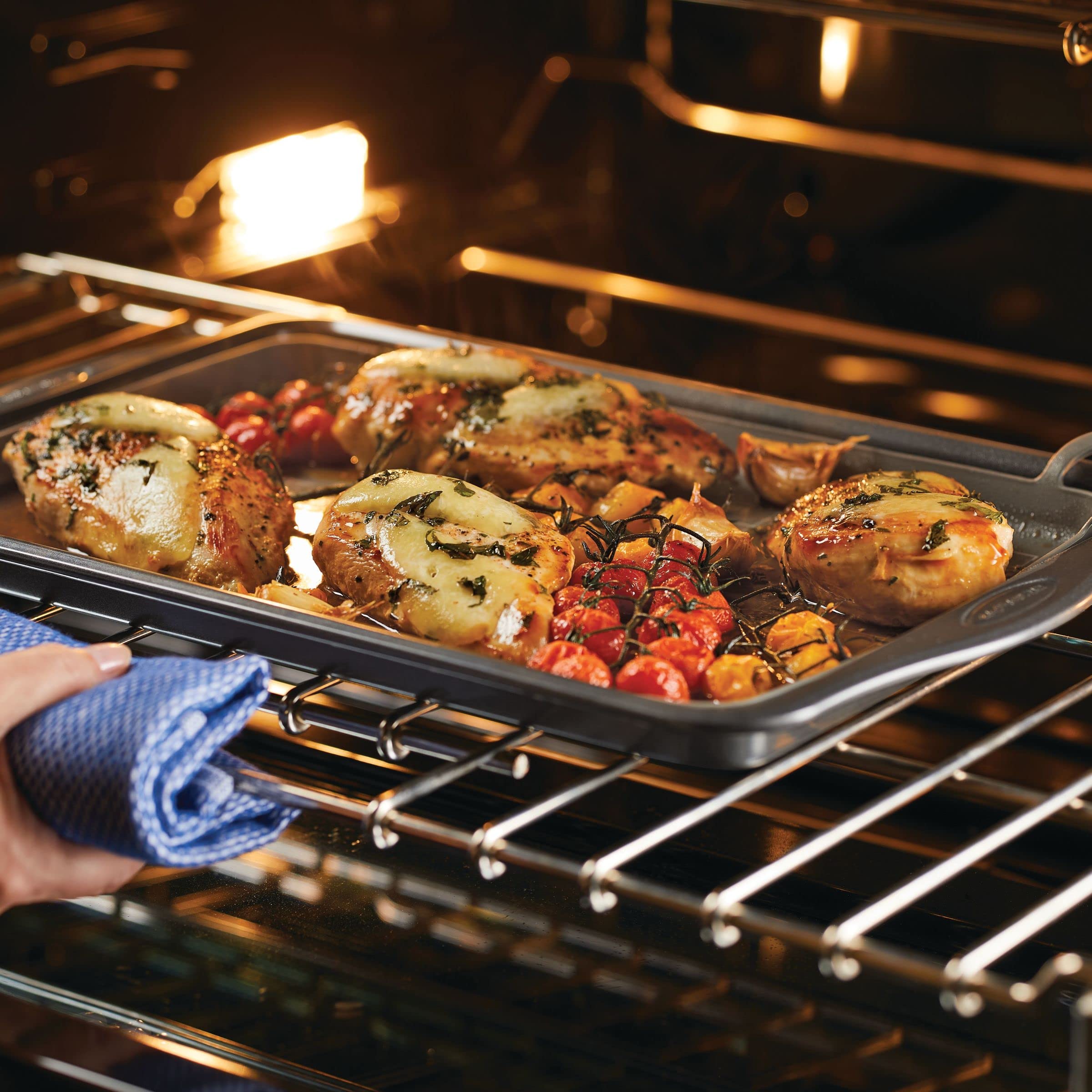 Rachael Ray Tools and Gadgets Silikon-Brat- und Backmatte, antihaftbeschichtet, 25,4 x 37,7 cm, Grau