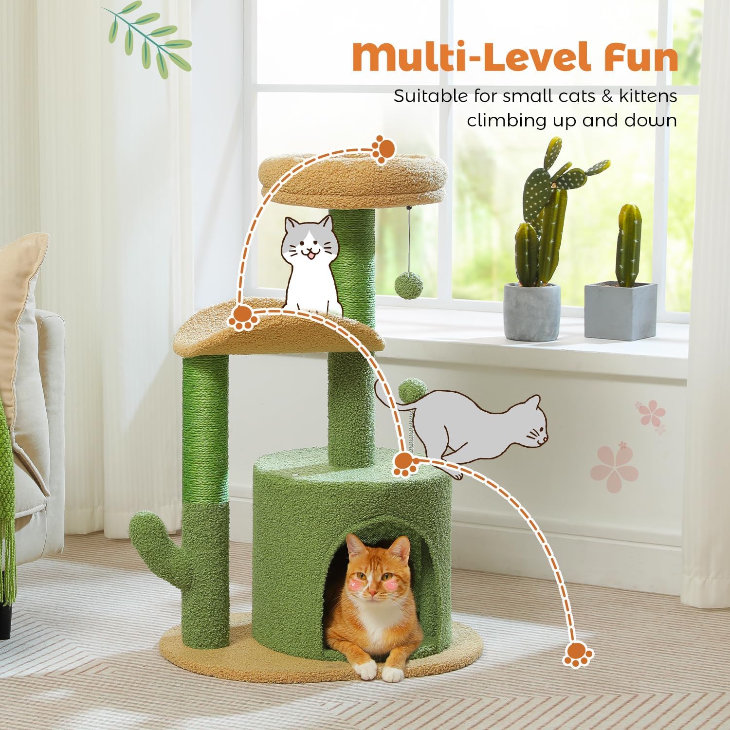 Cactus Cat Tree
