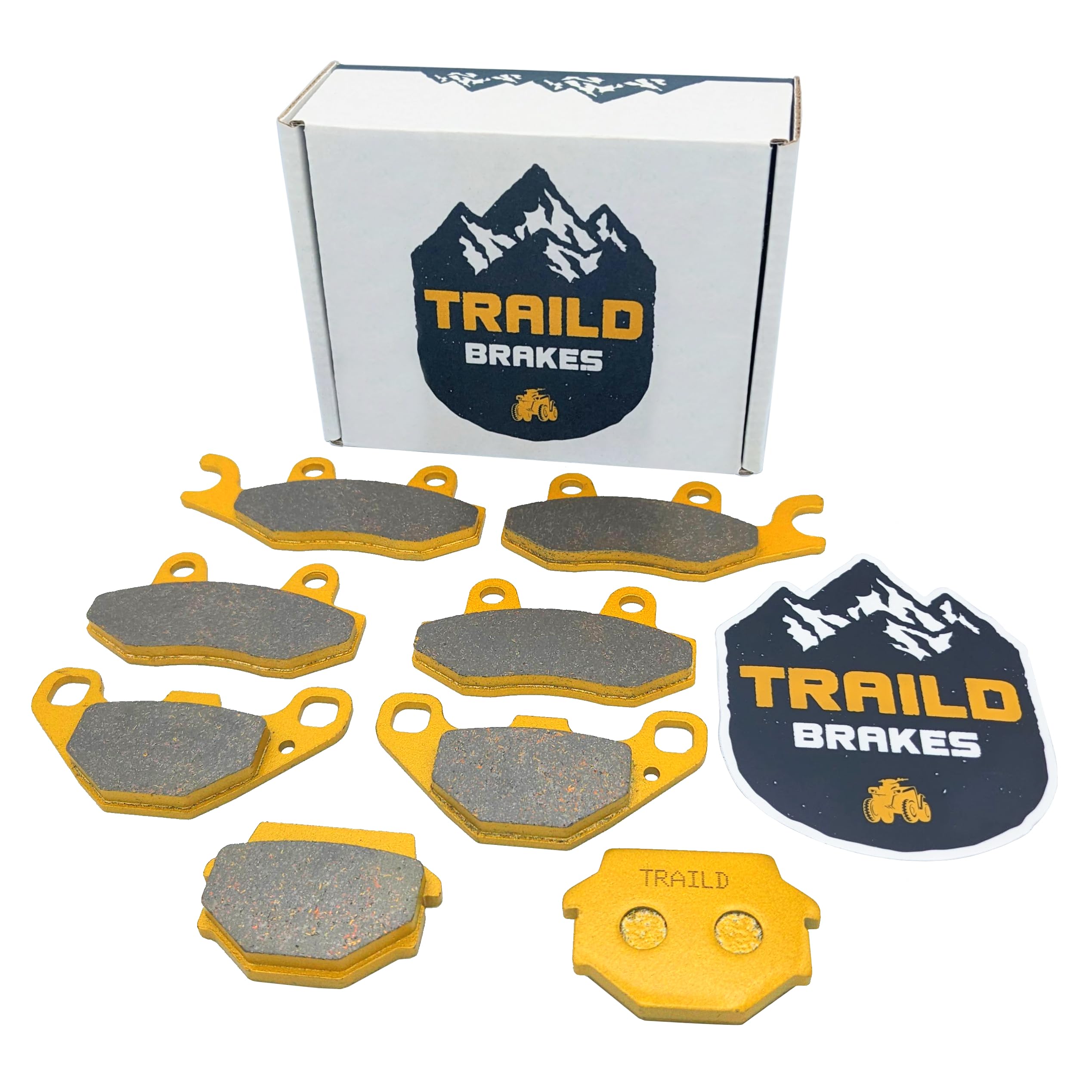 Plaquettes De Frein Avant Et Arrière Pour CF MOTO CF500/800 - Freinage Fiable Pour U-Force Et Z-Force