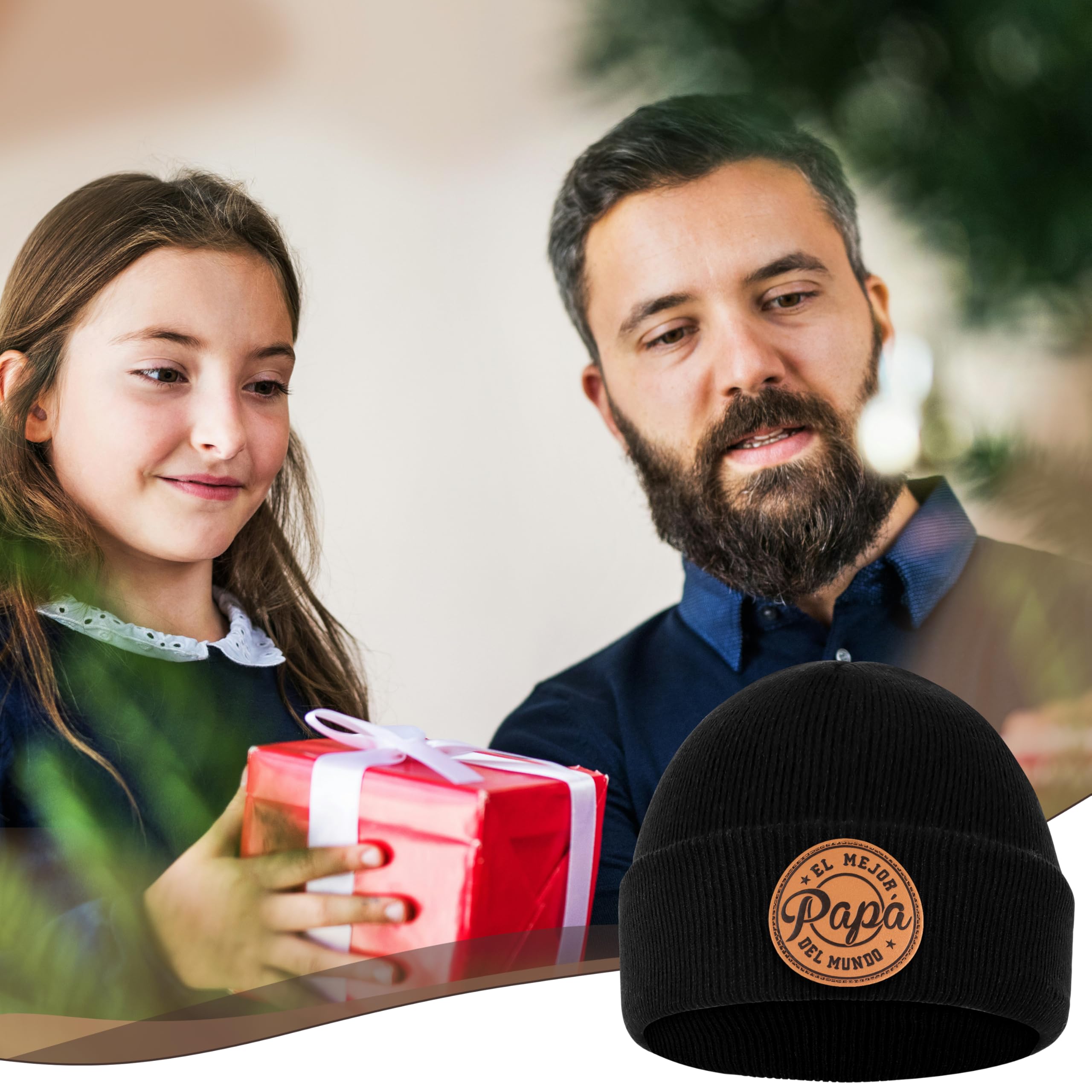Rebundex Gorro Invierno Hombre Regalos para Papa Abuelo