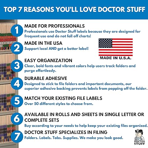 Etiquetas para carpetas de archivos, letra Z del alfabeto, productos TAB - Adhesivos Alpha compatibles con la serie TPAV, lila, 1" x 1-14", 500rollo