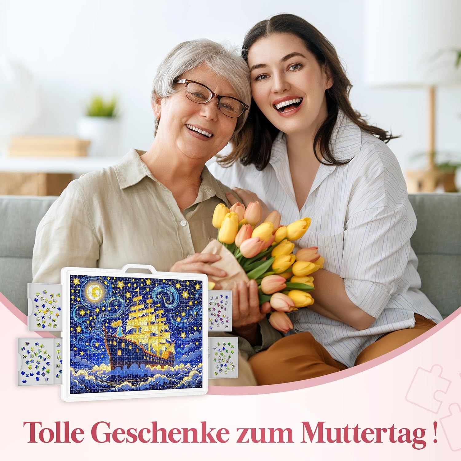 Puzzle tábla fiók rendszer részlet