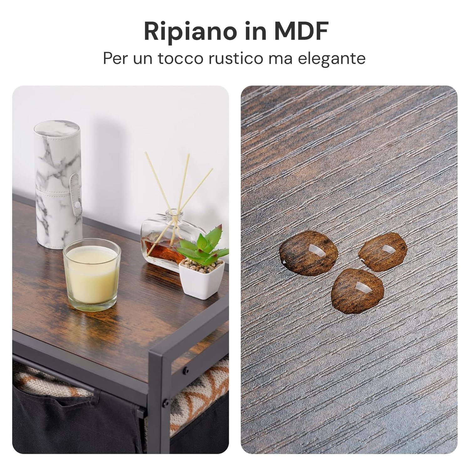Cesto Portabiancheria Triplo con Sacchi Estraibili 3x38L, Ripiano Salvaspazio Nero-Grigio per Organizzazione Chiari e Scuri