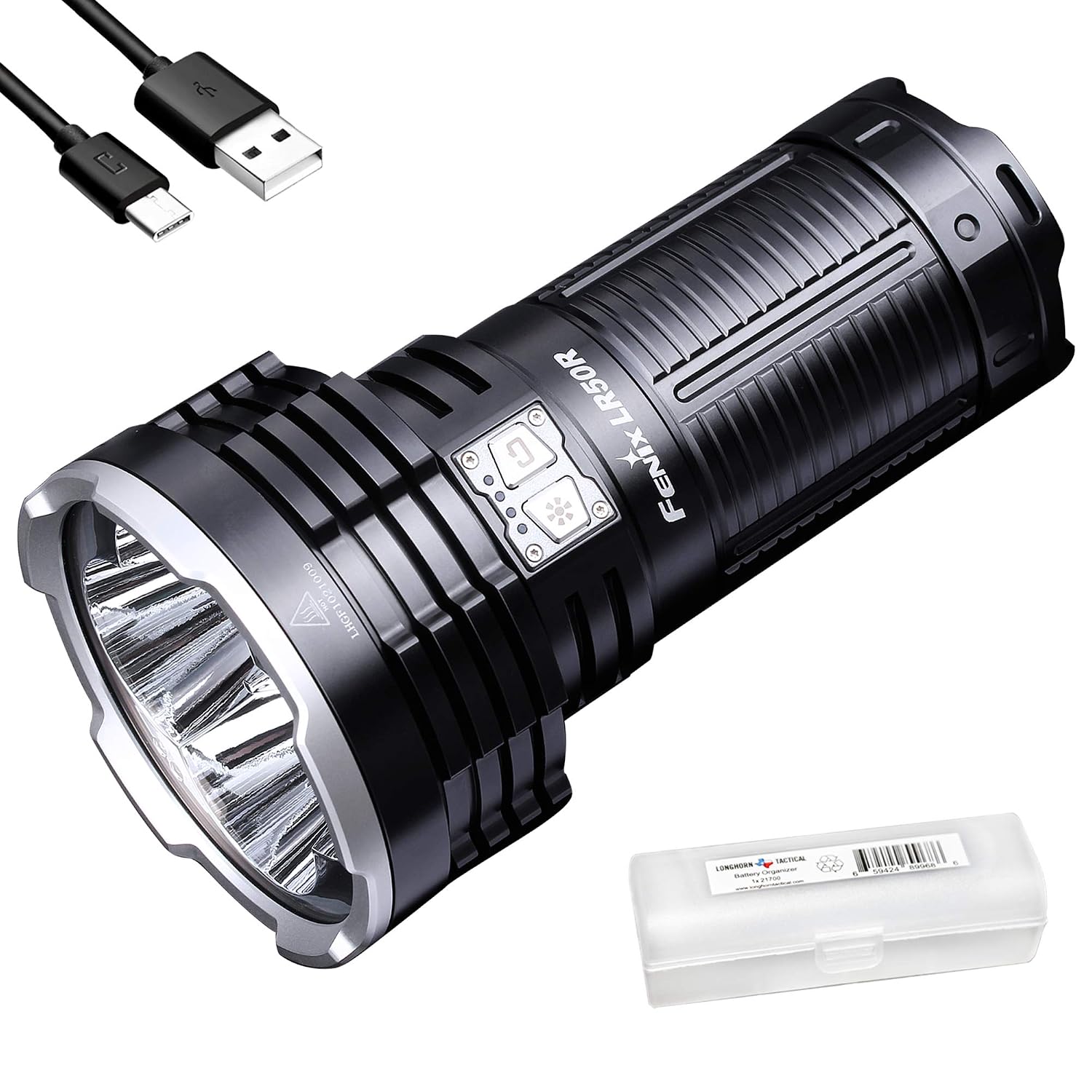 Fenix LR50R 12000 Lumen Rechargeable Flashlight, Super Bright High Lumen with LumenTac Battery Case - Review, Price and Buying Guide