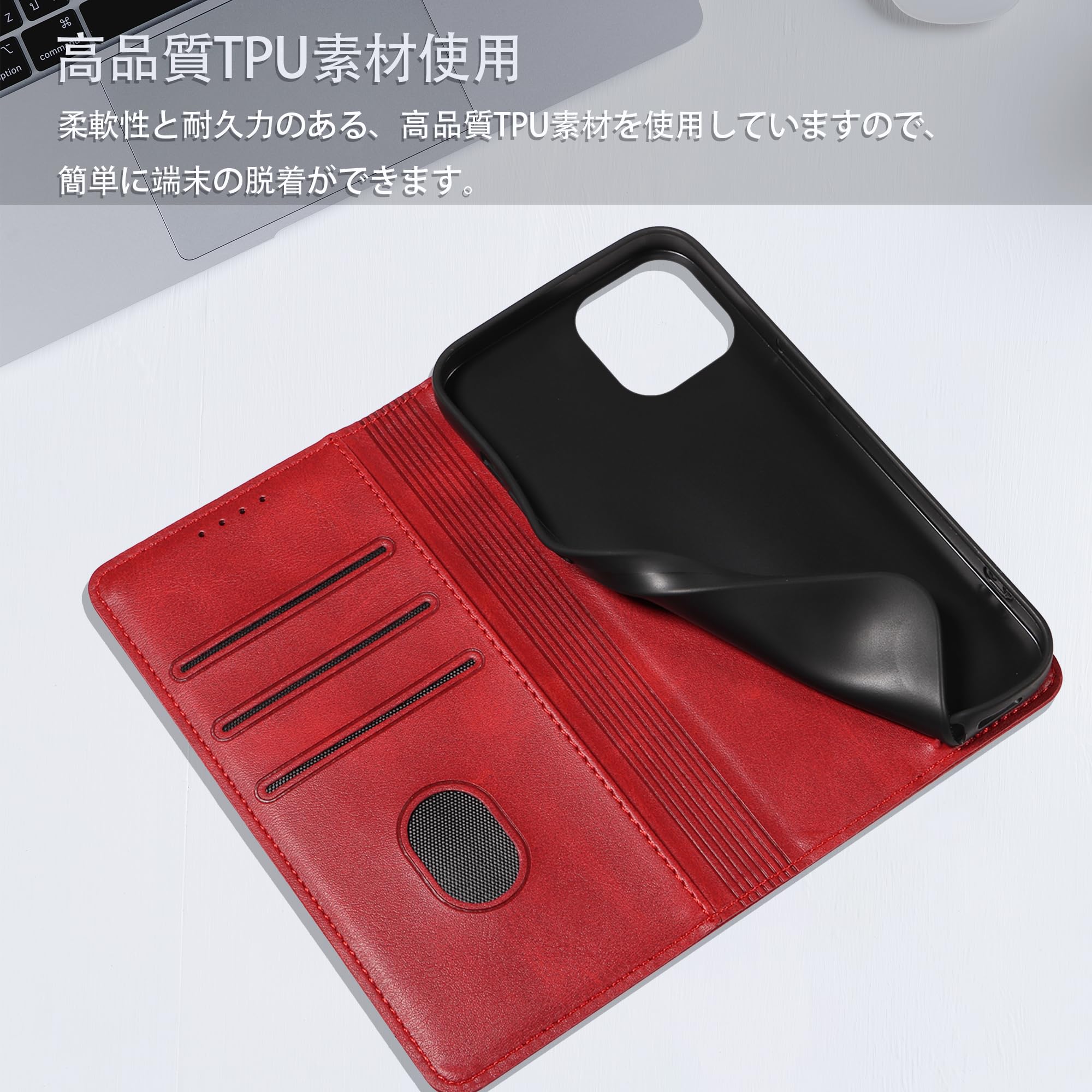 Amazon.co.jp: PINLISHENG iPhone 12/12 pro ケース 手帳型 カード