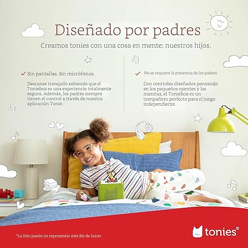 Miniatura 9 de Toniebox - Juego de iniciación con cachorro de tiempo de reproducción, construcción de imaginación, experiencia de escucha digital sin pantalla que