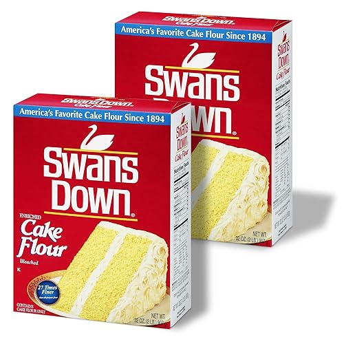 Reily Foods Swans Down Cake Harina, 32 onzas -- 8 por caja. por NA