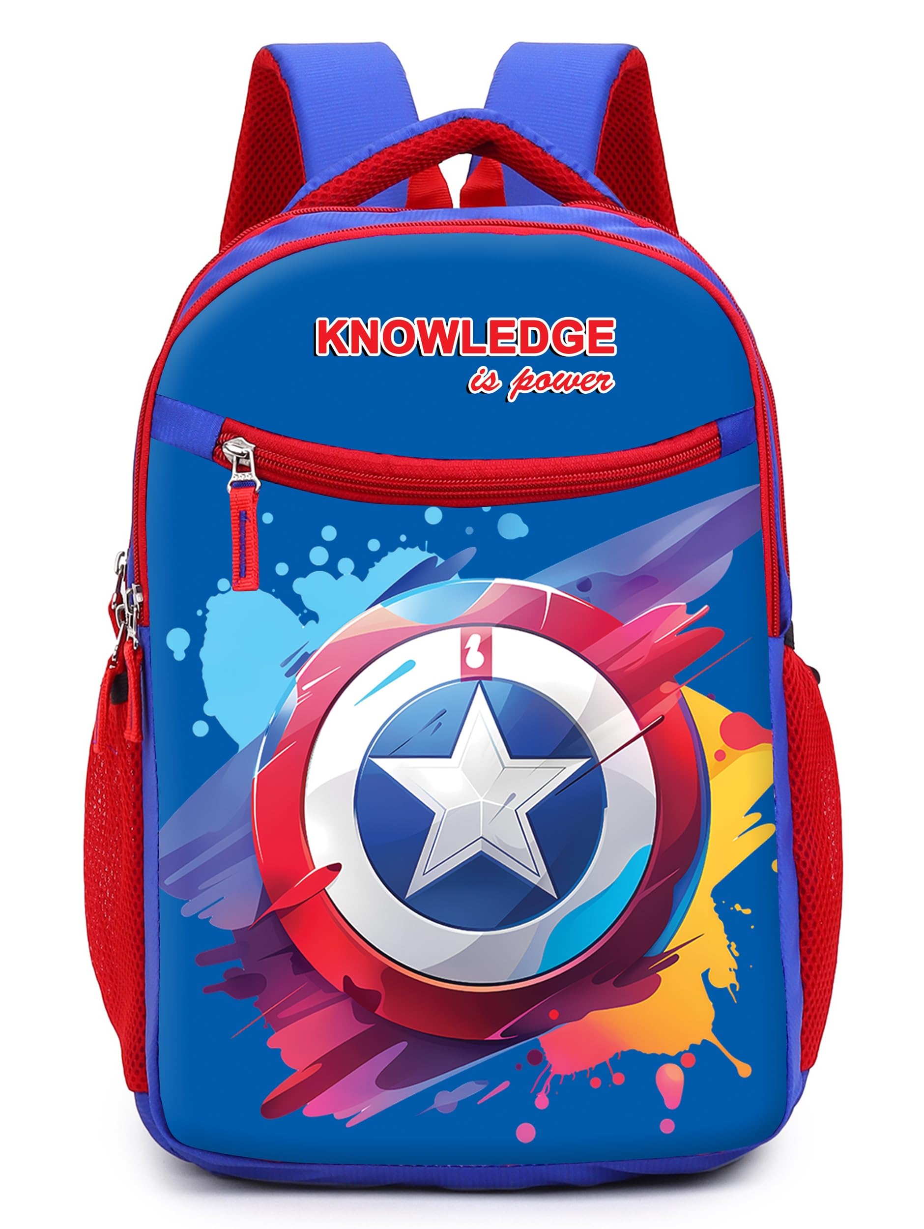 ronaldo School Bag 17 Inch CR7 Print Daypack Backpack for Kids Children Boys And Girls 6-12 Years-picture-12