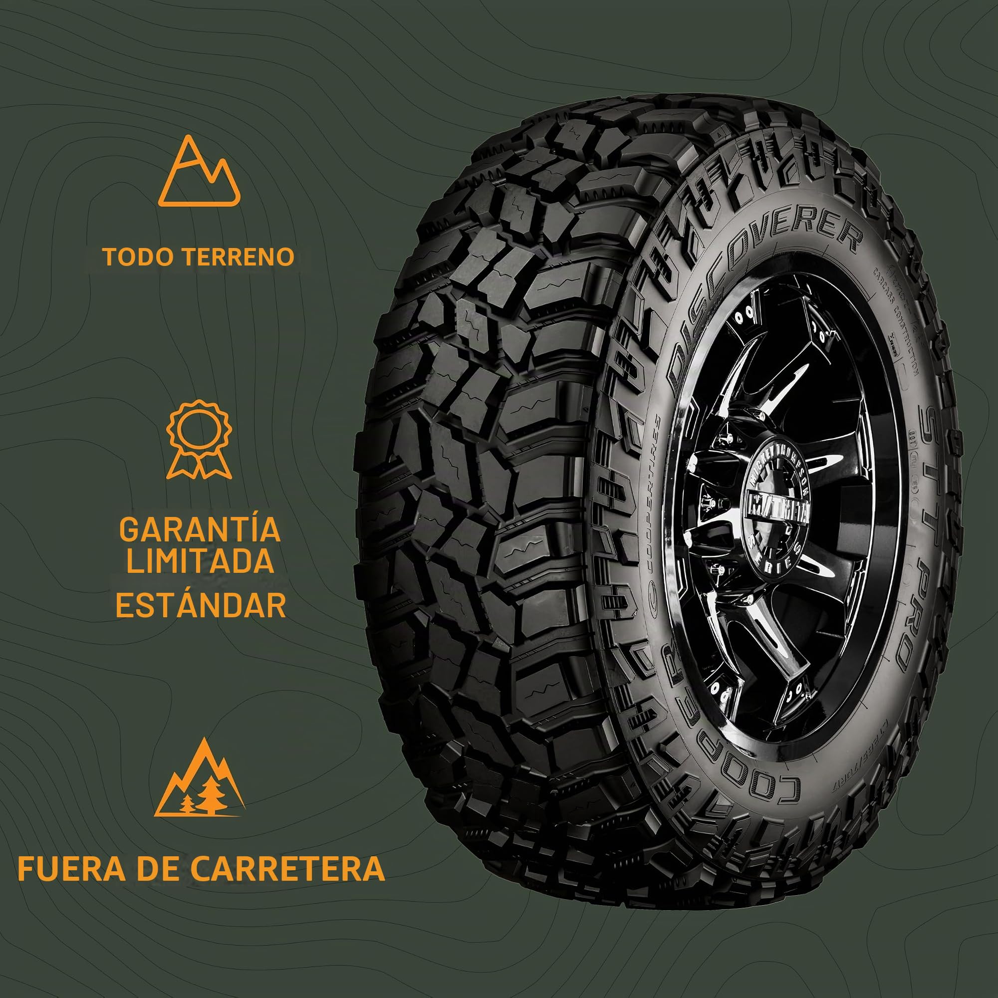 Llanta 32/11.50 R15 COOPER DISCOVERER STT PRO 113Q : Amazon.com.mx