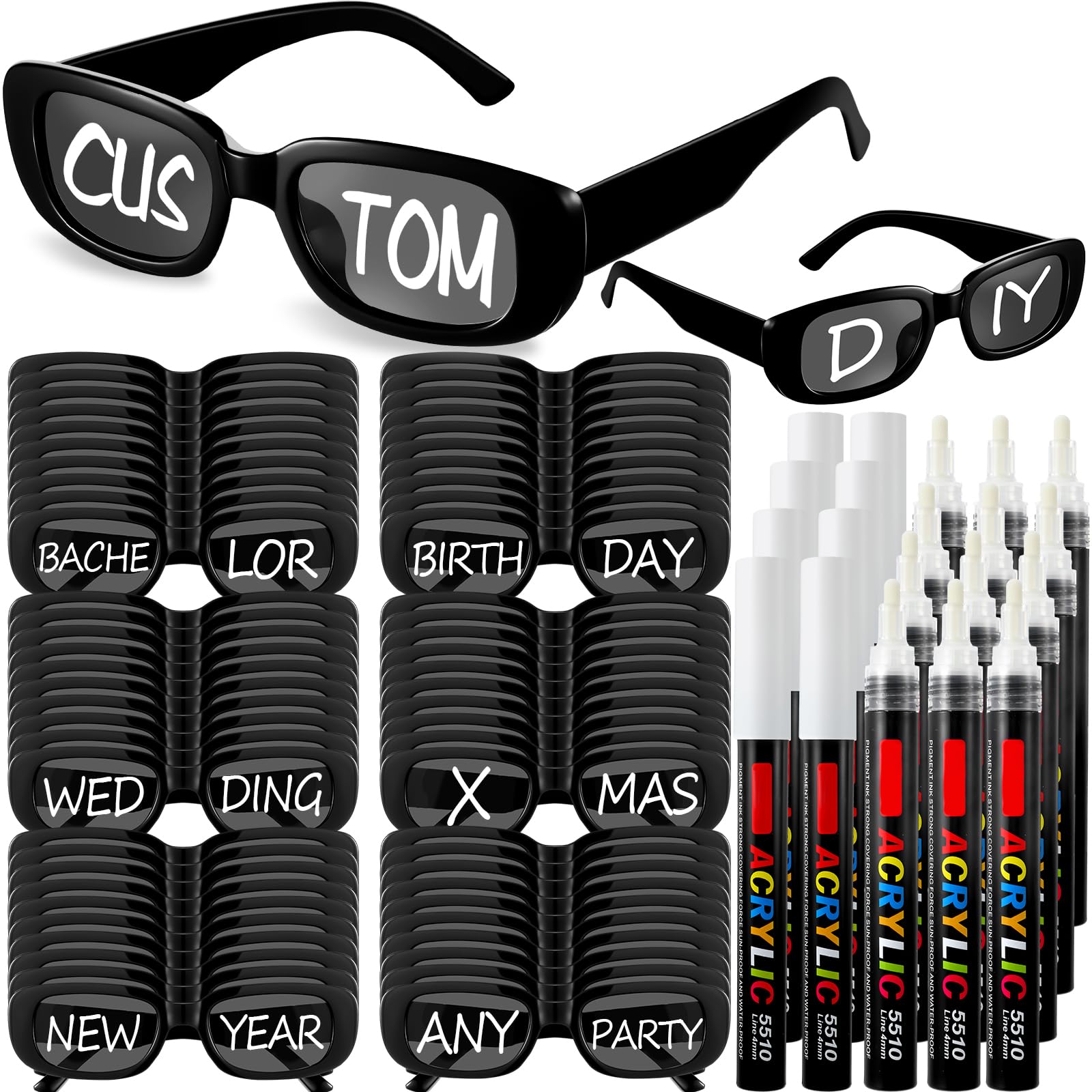 Flutesan Personalized Custom Sunglasses