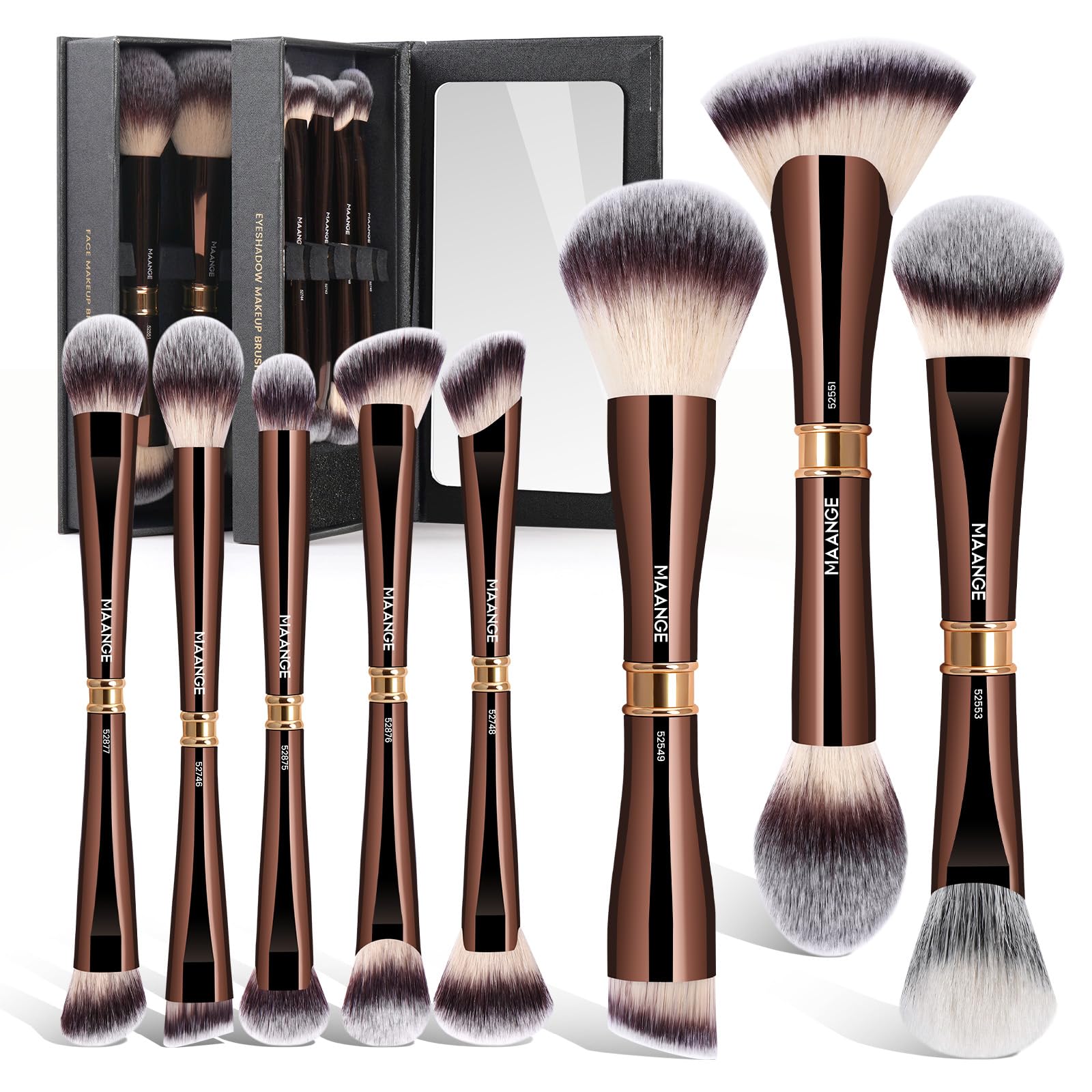 MAANGE Luxury 8-Piece Makeup Brush Set