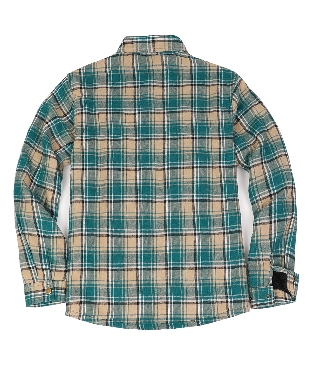 ZENTHACE Mens Flannel Shacket Jacket giacca flanella uomo Uomo