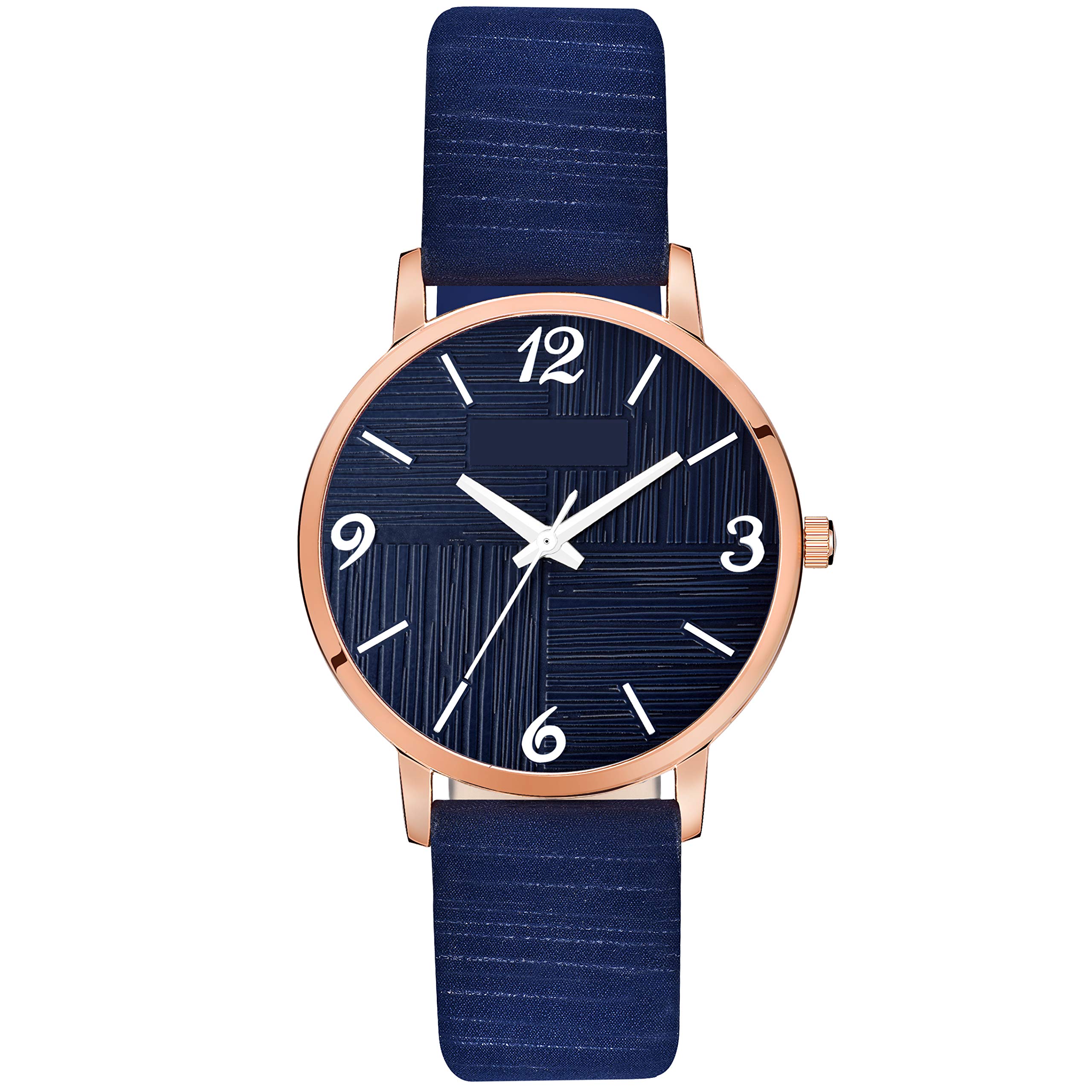 ON TIME OCTUS Analog Girls and Womens Watch (Blue Dial Blue Leather Strap) (B08T867SQY) Amazon Price History, Amazon Price Tracker