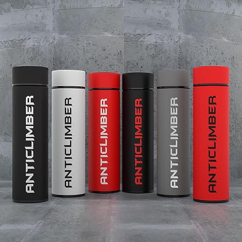 Miniatura 5 de Botellas de agua termos, botella de agua con infusor y taza térmica, termo de 15 onzas, taza de témáquina de té de hielo, termo para café, botella