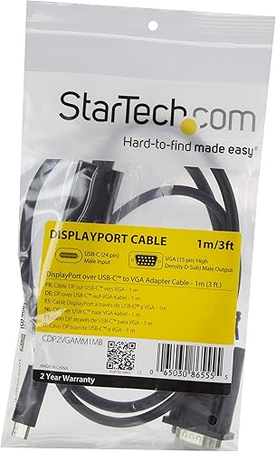 Miniatura 4 de StarTech.com Cable USB C a VGA de 3 pies - Cable adaptador activo USB tipo C a video VGA de 1920 x 1200  1080p - Compatible con Thunderbolt 3 -