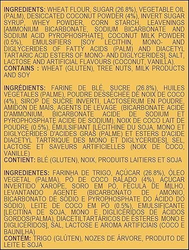 Miniatura 3 de BRITANNIA Nice Time - 16.9 onzas (16.93 oz) – Deliciosa galleta de coco crujiente – Bebidas favoritas para el desayuno y la hora del té – Halal