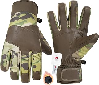 Winter Work Gloves, 3M Thinsulate Waterproof Insulated Gloves, Snow Warm Gloves for Outdoor Cold weather, Gifts for Men & Women