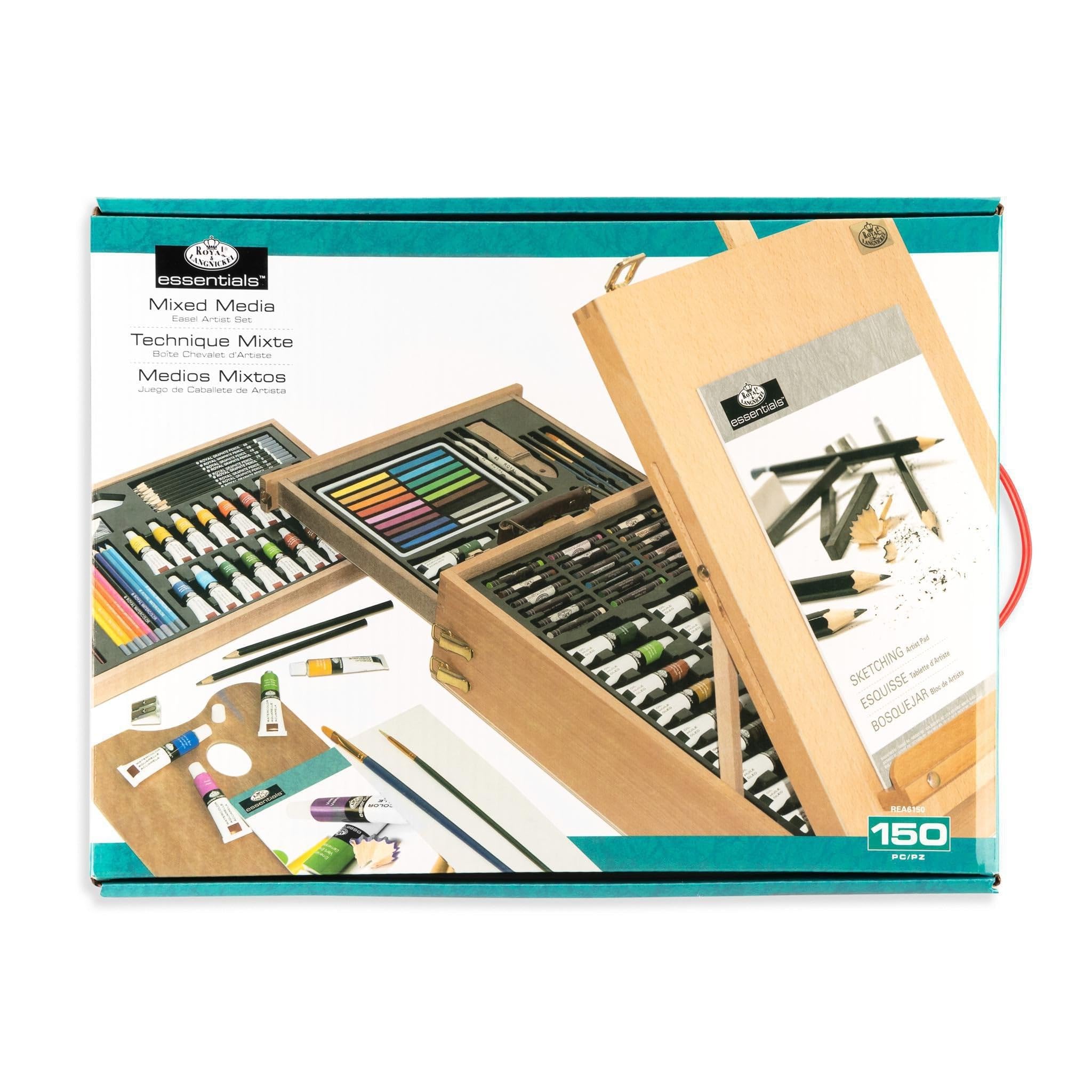 Amazon.com: Royal & Langnickel 150-Piece All Media Easel Artist