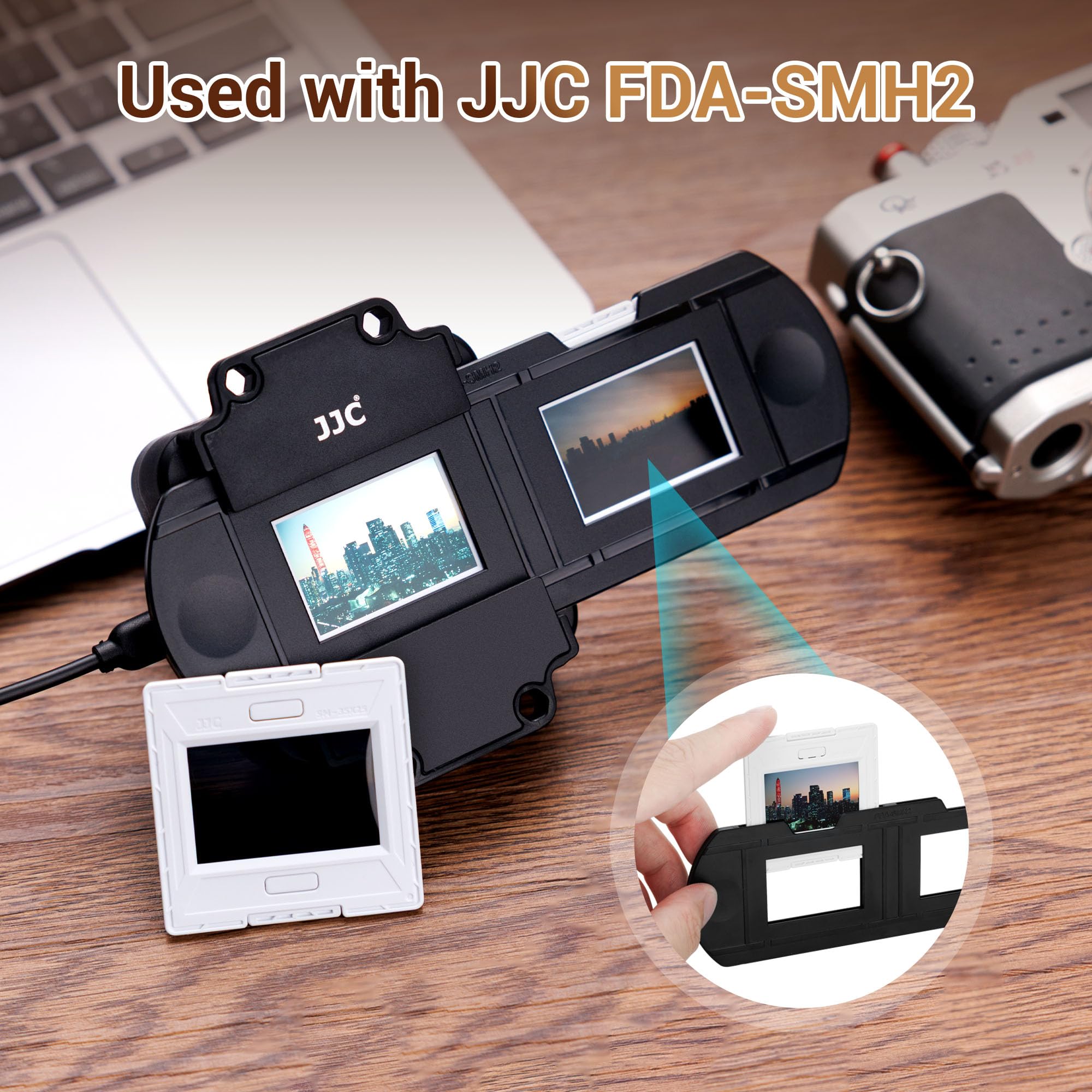Amazon.co.jp: JJC 35mmスライドマウント50ピース、ネガデジタル化