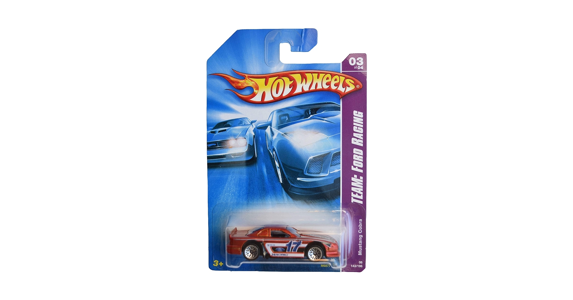 ホットウィール MUSTANG COBRA Amazon.com: Hot Wheels Mustang Cobra, Ford Racing 3/4 [Burnt