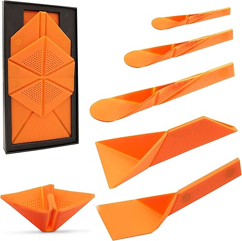 Ori-kit herramientas de cocina plegables basadas en origami  6 piezas plegables juego de cocina para cocinar hornear y asar  ideal para uso en disponible en Yaxa Costa Rica