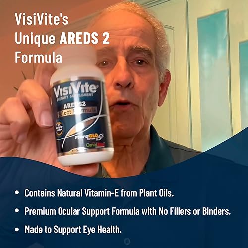 Miniatura 8 de AREDS 2 Select - Vitaminas para los ojos para apoyo macular – Vitaminas para ojos con zeaxantina más luteína suplemento macular – Fórmula de salud