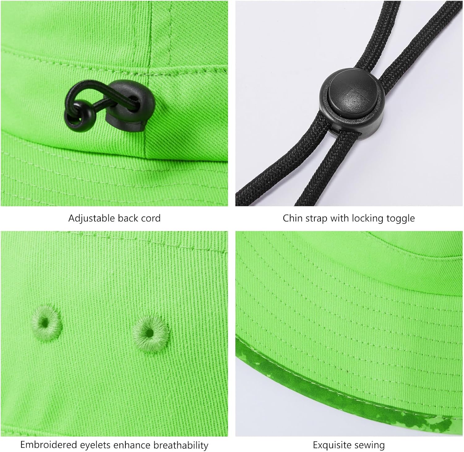 UPF 50+ Foldable Sun Hat Patterned Under Brim Bucket Hats for Summer Hiking Fishing Beach Safari Men Women