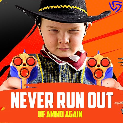 Miniatura 5 de Dardos de juguete de espuma Nerf que brillan en la oscuridad, balas de repuesto premium para pistolas N-Strike, Mega Pack universal, accesorios Nerf