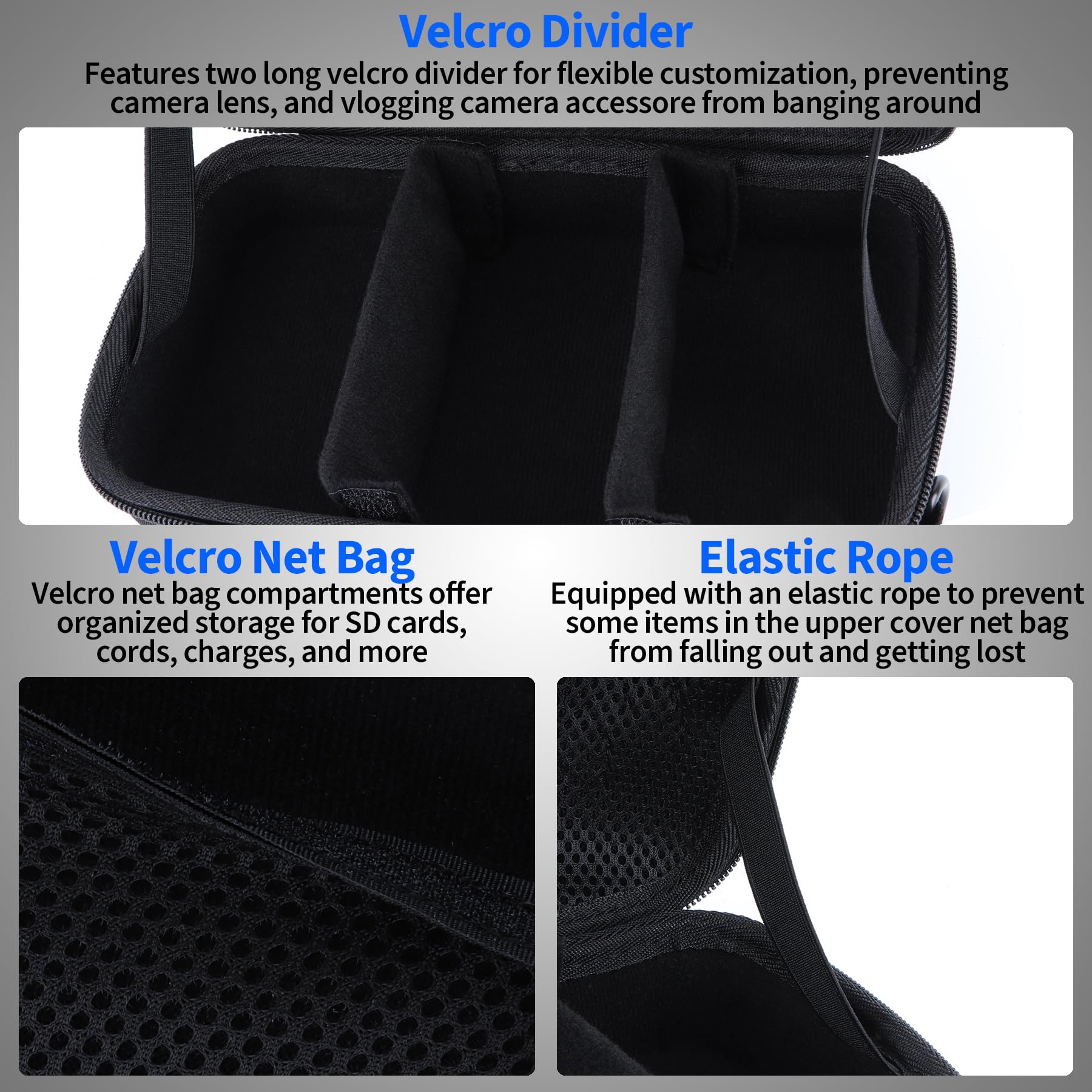 Dur Étui de Protection Compatible avec Canon EOS 2000D/ R50 / R6 Mark II / 90D / R8 / R7 / 800D / R5 / 5D Mark IV Appareil Photo