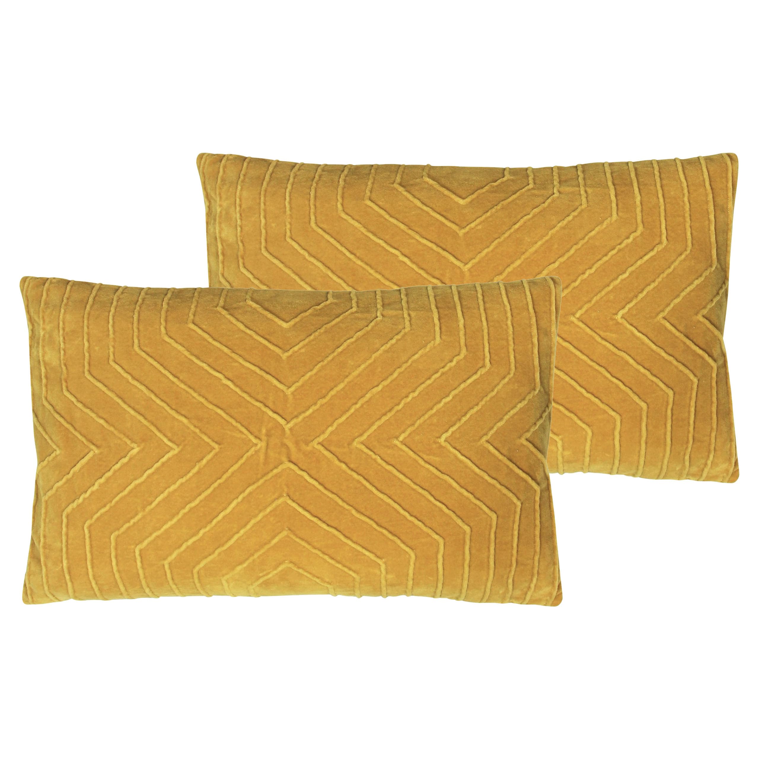 furn. Mahal New Feather Filled Cushions Twin Pack
