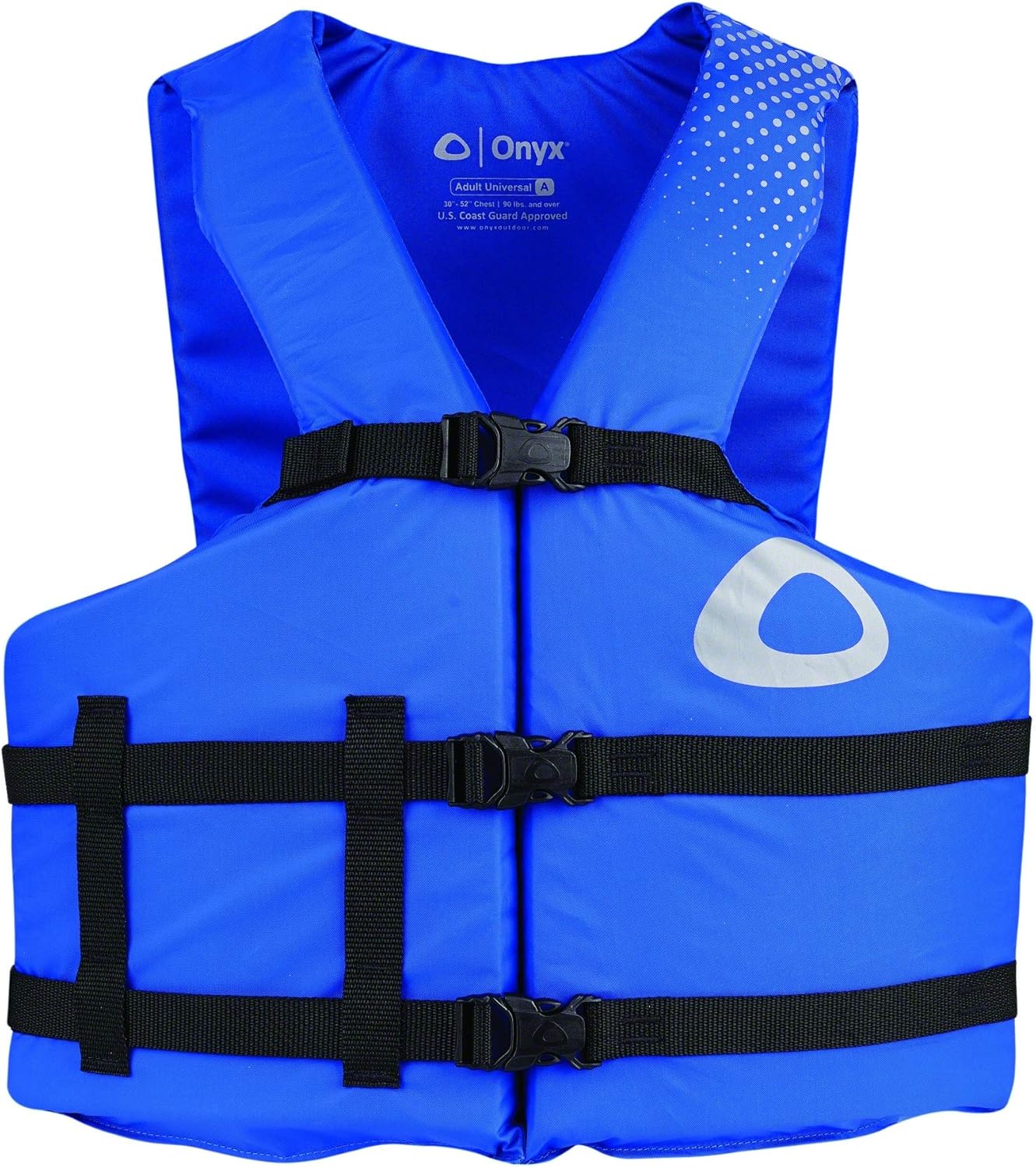 ONYX General Purpose Comfort Life Jacket, Blue, Oversize ONYX General Purpose Comfort Life Jacket, Blue, Oversize