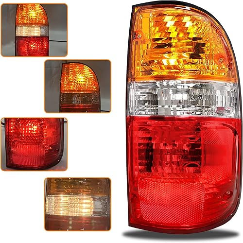 Luz trasera compatible con Toyota Tacoma 2001 2002 2003 2004 lado del conductor (derecha)