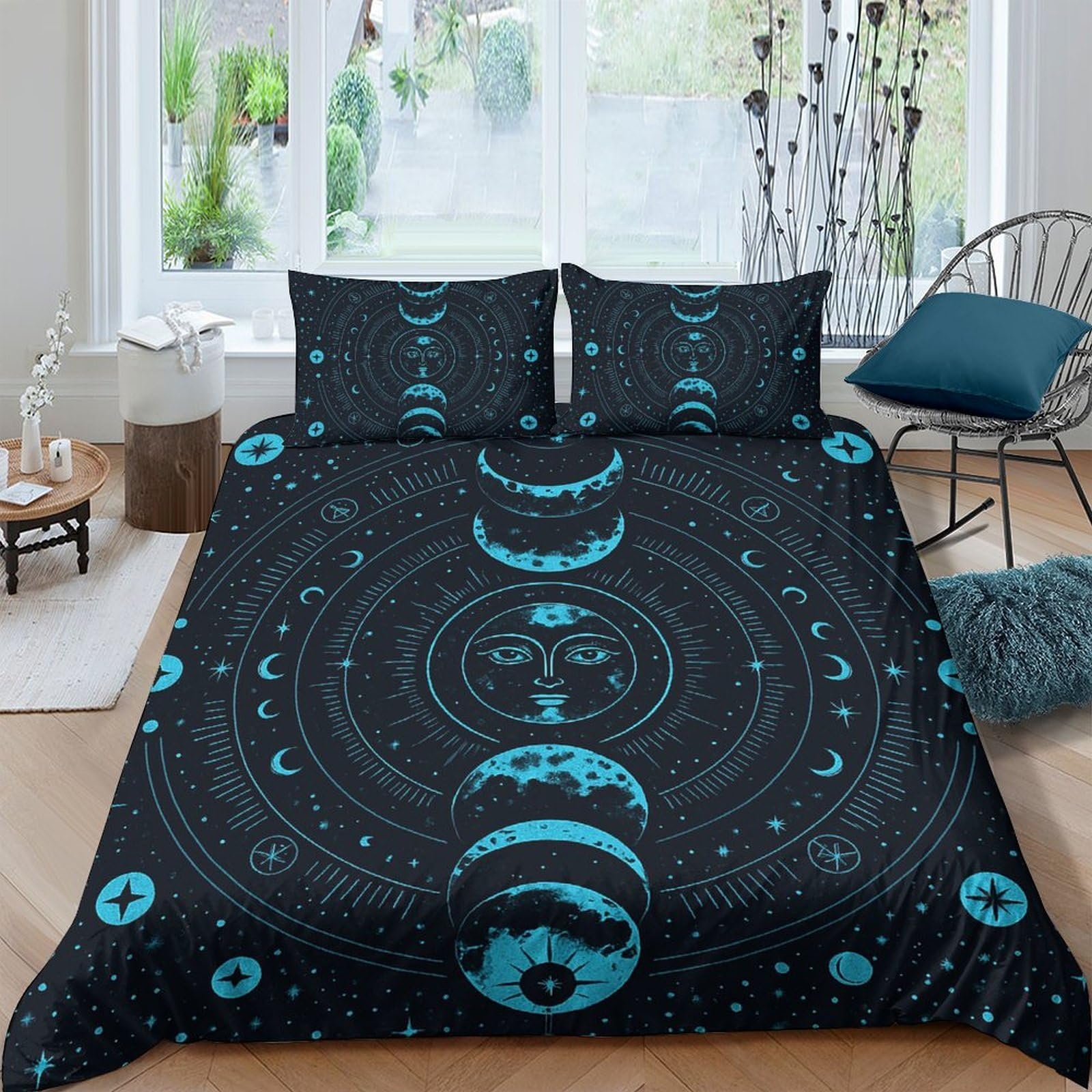 Ctjqhvkz Style-9 3D Printed Fitted Sheet Microfiber Galaxy Starry Sky Mattresses Cover For Bedroom And Guest Room Protection And Decor Single（135X200cm）