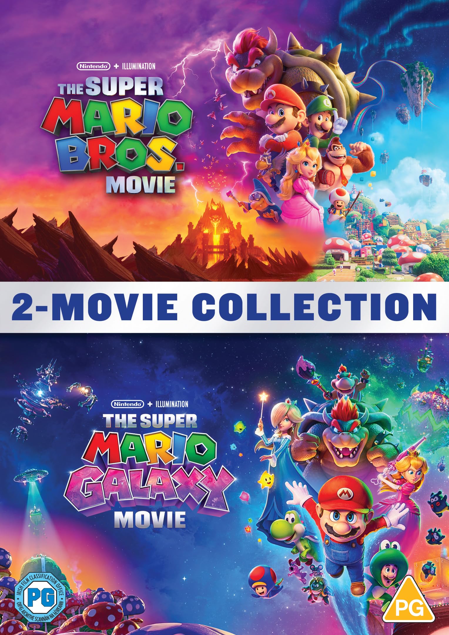 Super Mario Bros & The Super Mario Galaxy Movie Boxset [DVD]