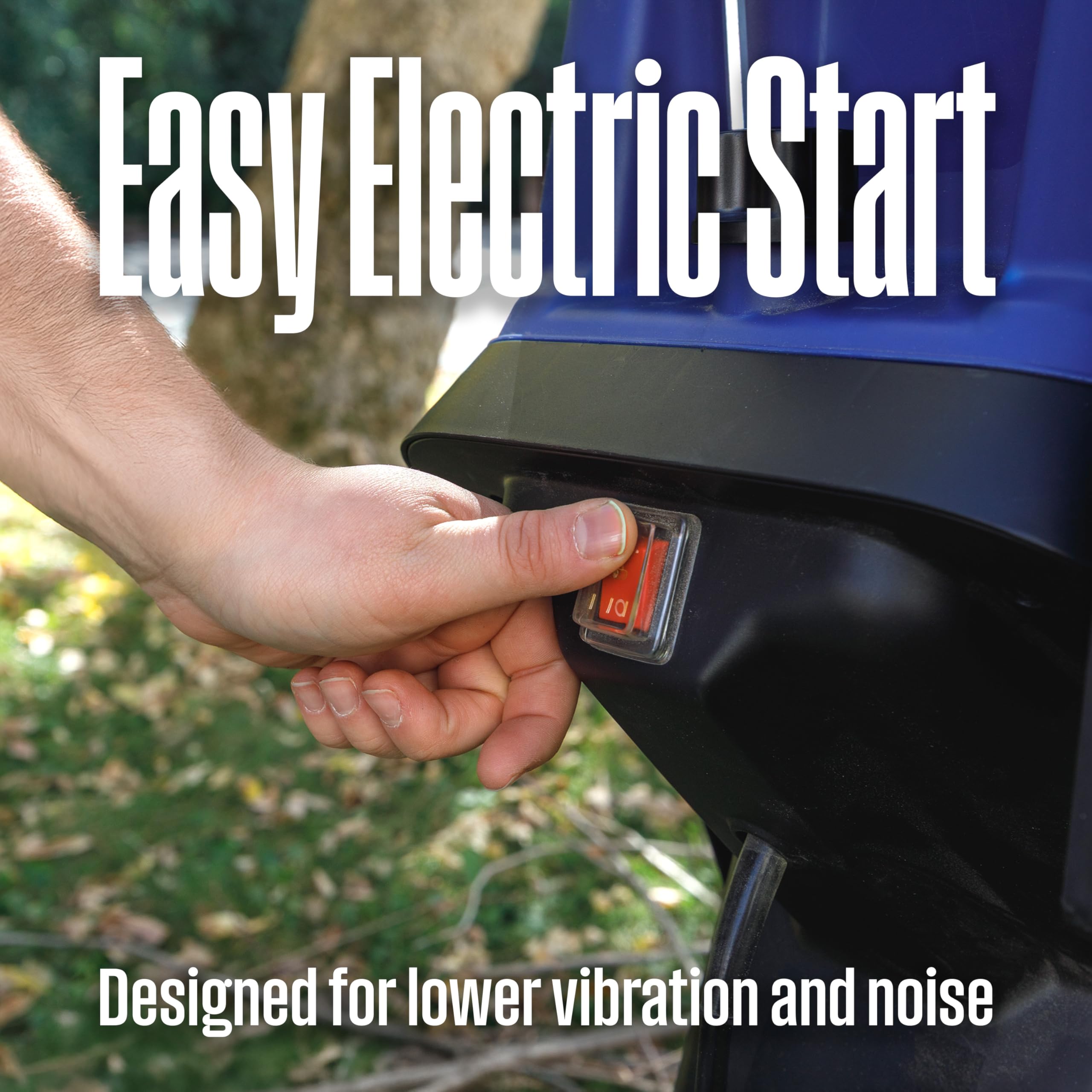 Westinghouse 1.7-Inch 15 Amp Corded Electric Mulcher Chipper Shredder with 12 Gallon Collection Bag for Easy Cleanup Ideal for Branches and Twigs - Additional View