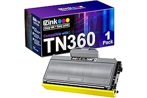 Brother TN360 High Yield Toner Cartridge - Black