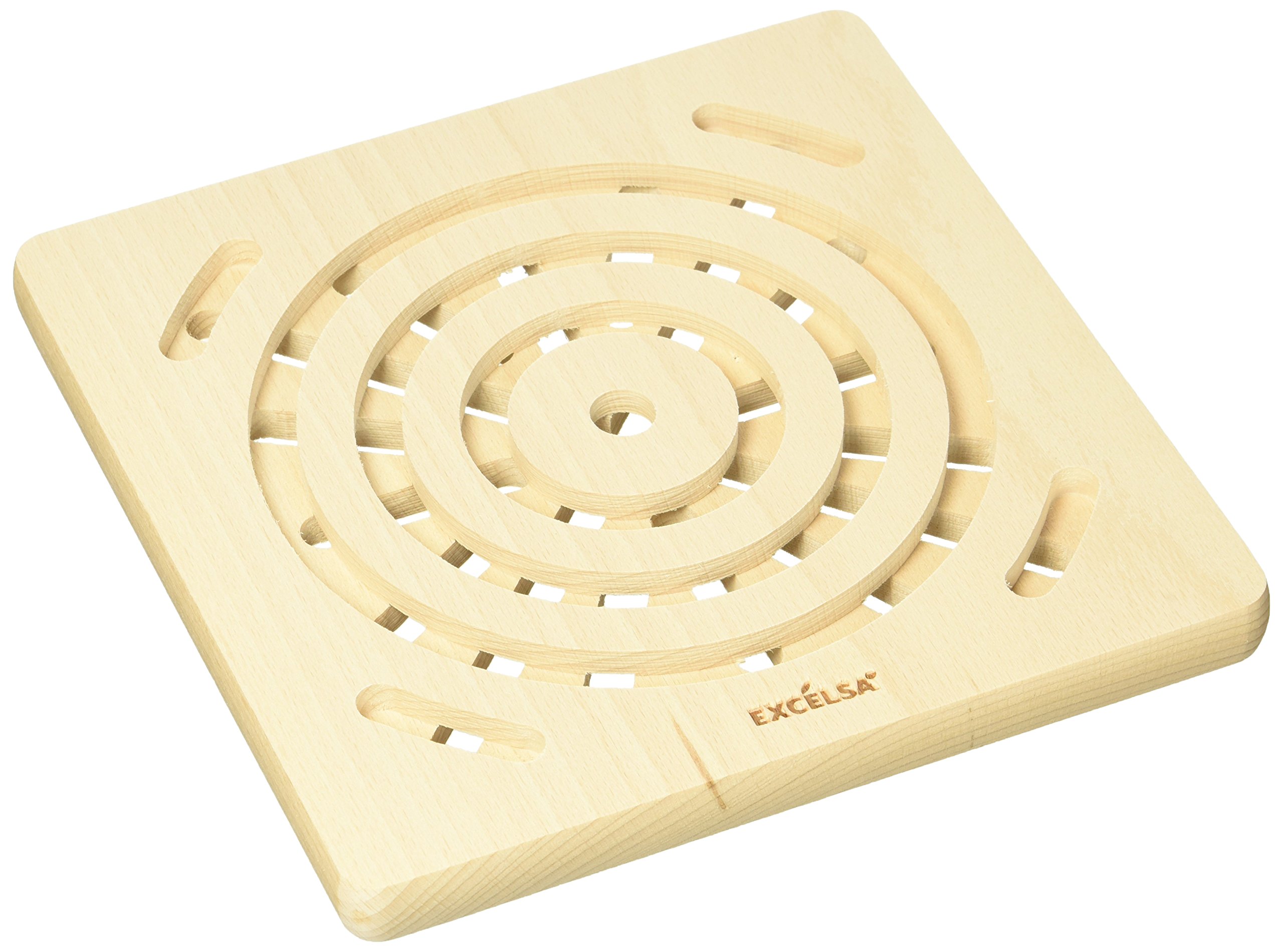 Excèlsa "Real Wood" Wooden Square Pot Rest 20X20 Cm.