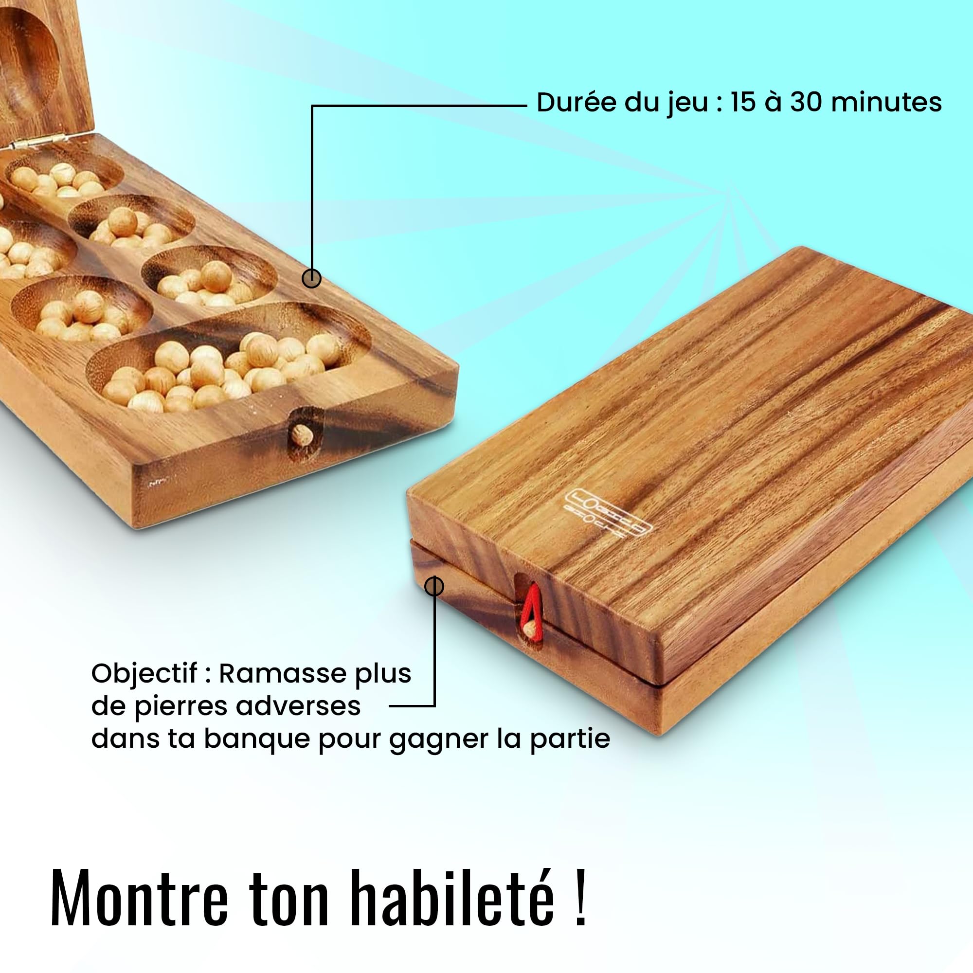 Logica Puzzles Art. Mancala - Board Game In LOGICA GIOCHI - - United Kingdom - View #4
