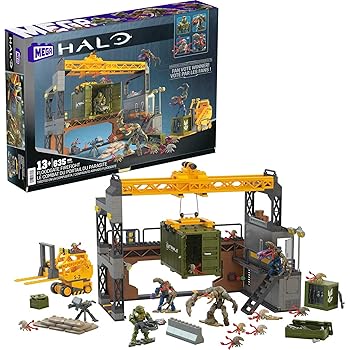 MEGA Halo Infinite Toys Building Set Floodgate Firefight 634 Pieces